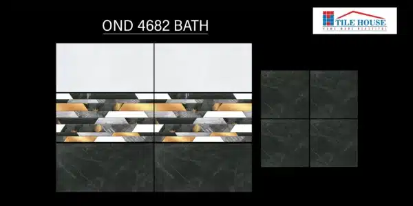 4682 HL tile – 2x1 ft elegant wall tile for bathroom | Johnson Tiles from Tile House Redhills