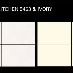 OND 8463 & Ivory – 18x12 inch kitchen wall tiles by Johnson Tiles | Available at Tile House showroom, Madipakkam