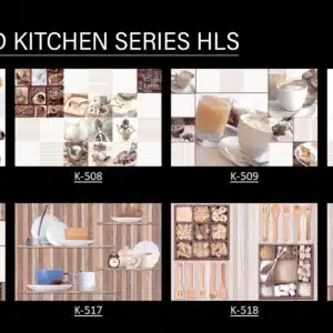 OND Kitchen Series HLS – 18x12 inch concept wall tiles for kitchen | Johnson Tiles available at Tile House showroom, Mint