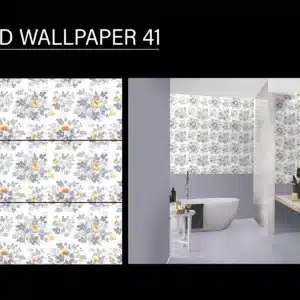 Wallpaper 41 HL – 2x1 ft printed decor wall tile | Johnson Tiles in Chennai, showroom in Puzhal