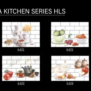 Orinda HLS – 18x12 inch kitchen wall tile from OND Kitchen Series | Johnson Tiles | Tile House showroom, Redhills